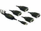 Delock konvertor USB-> 4xCOM DB9