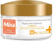Mixa Výživný krém s olejem 25% pro suchou a citlivou pleť, 50ml