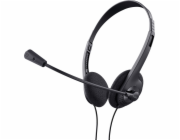 TRUST sluchátka s mikrofonem BASICS Chat Headset