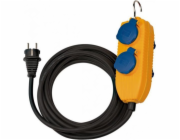 Napájecí lišta Brennenstuhl Verlängerungskabel Brennenstuhl 5m Powerblock IP54 černá - 1169200010