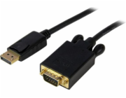 StarTech DisplayPort – kabel D-Sub (VGA) 0,9 m černý (DP2VGAMM3B)