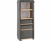 Bigbuy domácí knihovna Šedý dřevěný materiál (28 x 113 x 42 cm)