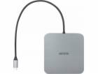 Dicota USB-C 10-in-1 PD 100W stanice/replikátor (D32057)