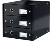 Leitz C&S box se 3 zásuvkami černý (60480095)