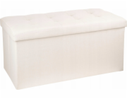 Atmosphera Velká béžová taška s úložným prostorem, sedák na fošnu, taška do předsíně, taška do pokoje, výsuvná taška, sedák, taškař