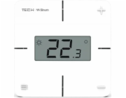 Regulátory TECH Kabelový pokojový regulátor sinum bílý Regulátory R-S1 Tech