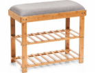 Zeller Bamboo botník se sedátkem, předsíňový sedák, botní...