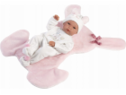 Llorens  63598 Baby vinylová panenka 35 cm Bimba s růžový...