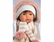 Llorens  13868 38 cm panenka Lola s měkkým bříškem