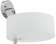 Mdeco nástěnné svítidlo ELMDRS8006/1 8C MDECO kovové nástěnné svítidlo FIXTURE loft chrom bílá