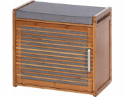 Bambusový botník Wenko BAHARI se sedákem, WENKO