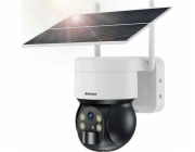 Choetech IP kamera Choetech ASC006-WF solární kamera inteligentní PTZ WiFi s 5W solárním panelem - bílá