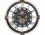 Atmosphera Velké nástěnné hodiny s viditelným mechanismem KENT, 80 cm