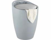 Wenko CANDY GREY pouf - koš na prádlo, 2v1, WENKO