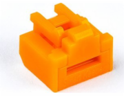 SmartKeeper Zámek portu ESSENTIAL RJ45 (NL03) (barevný kód oranžový, 100 kusů)