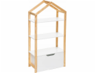 Atmosphera Polička na hračky, domeček LENA, 60 x 30 x 120 cm