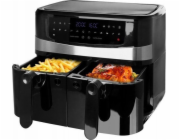 Vzduchová fritéza Emerio Emerio AF-126672.4 Dvojitá 9 l autonomní horkovzdušná fritéza 2400 W černá