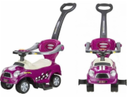 sportovní kočárek s průvodcem kupé fialový