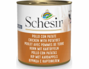 SCHESIR Chicken with potatoes in jelly - vlhké krmivo pro psy - 285g