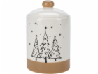 Sada ve vánoční krabičce, 0,5l, hnědá/bílá/černá