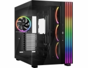Be quiet! skříň LIGHT BASE 900FX / ATX / ARGB pásek / 4x140mm ARGB fan / 2xUSB 3.0 / USB-C / panoramatická / černá