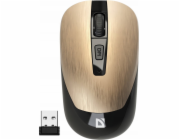 Defender Myš WAVE MM-995 zlatá