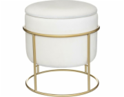 Atmosphera Pouffe s úložným prostorem ELIANE, kulatá