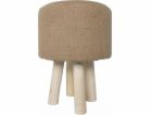 TODAY Kargo taburet s jutovým sedákem, 40 cm