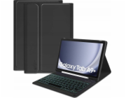 Pouzdro na tablet Tech-Protect SmartCase Pen + Keyboard pro Samsung Galaxy Tab A9+ Plus 11.0 X210 / X215 / X216 Black