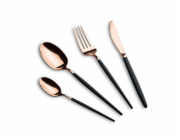 Sada příborů 24 ks nerez mirror Black Rose Collection BH-3073