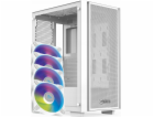Skříň Zenpc ZENPC Z1 Mesh Glass White 4x P12 PWM PST ARGB...
