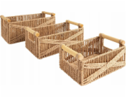 Úložné boxy Atmosphera EUGENE, 3 kusy