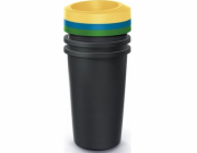 Prosperplast odpadkový koš ODPADKOVÉ KOŠE 3X45 L COMPACTA R SORTIBOX BARVA