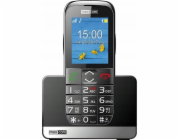 MaxCom MM720 Black Telefon pro seniory angličtina