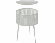 Gift Decor Kulatý konferenční stolek s úložným prostorem, 40 cm