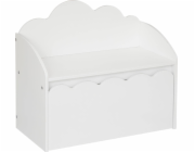 Atmosphera Komoda na hračky se sedákem 2v1, dětská lavice, 60 x 53,4 x 30 cm
