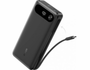 Anker Power Bank 20000mAh, 87W, s vestavěným USB-C kabelem, černá