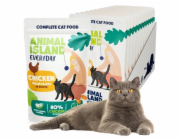 ANIMAL ISLAND Everyday Chicken fillets in broth - mokré krmivo pro kočky - 12 x 85g