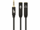 3,5mm Mini Jack kabel - 2x 3,5mm Mini Jack M / F adaptér ...