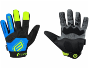 FORCE KID MTB AUTONOMY dětské rukavice, černo-modré vel.M