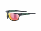 Uvex Sportstyle 706, black moss mat/mirror red