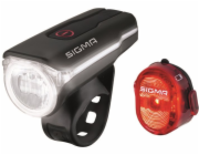 SIGMA světlo set - přední + zadní AURA 60 USB + NUGGET II.