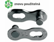 Spojka řetězu KMC 9 speed EPT povrch, šedý, balení 2 ks