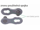 Spojka řetězu KMC 10 rychlostí, EPT povrch, balení 2 ks, ...