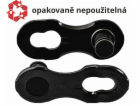 Spojka řetězu KMC 12NR DLC černá, 2 ks na blistru