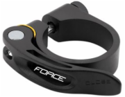 FORCE objímka sedlovky s rychloup. - 31,8mm, hliník, černá