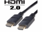 HDMI 2.0 High Speed + Ethernet kabel, zlacené konektory, ...