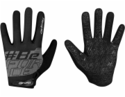 FORCE MTB SWIPE letní rukavice, černo-šedé vel.M