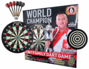 HARROWS T2 Family Dart Game - sada terč a 6 ks šipek