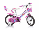 Dino 126 Fairy bílá+růžový potisk 12"